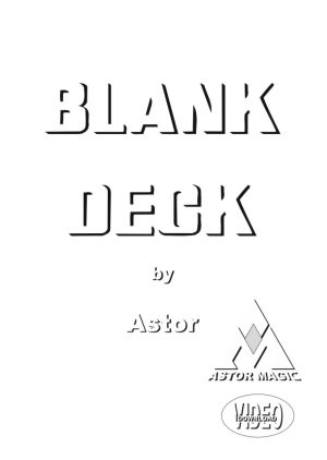 BLANK DECK by Astor